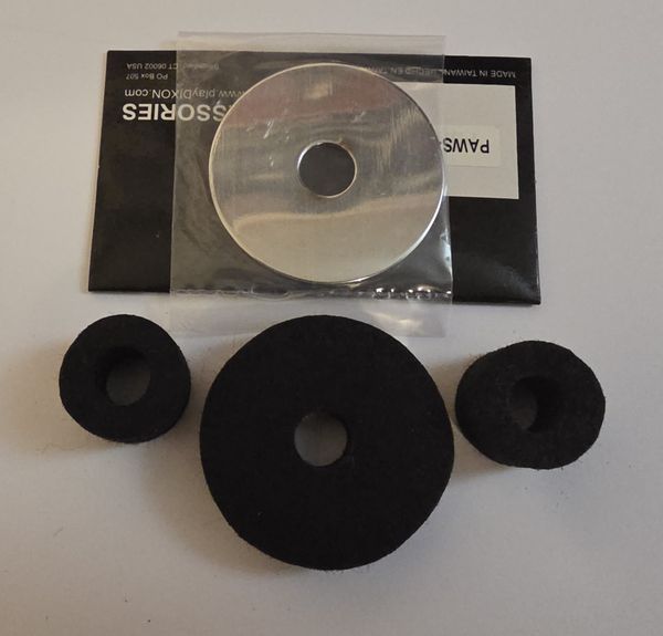 Komplett filt og skive til HH-stativ (sort)